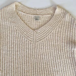 Cream Womens sweater